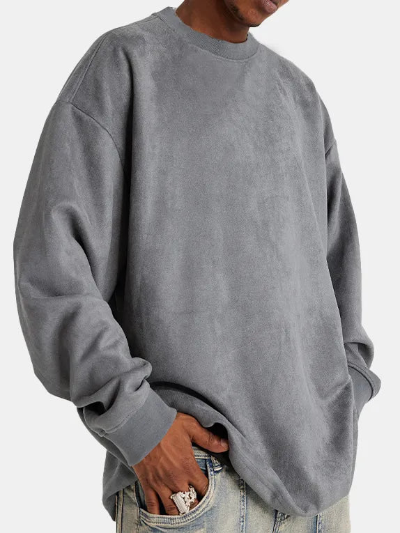 Drune | Klassische Suede-Pullover für Männer