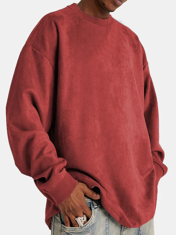 Drune | Klassische Suede-Pullover für Männer