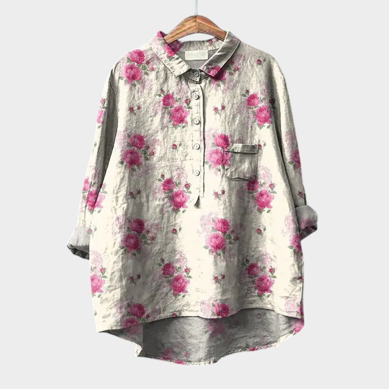 Drune | Weiche Bluse mit fließendem Schnitt