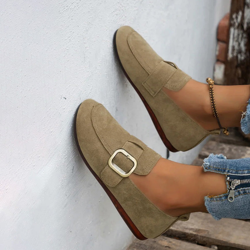 Drune | Vintage Bequeme Slip-On-Schuhe