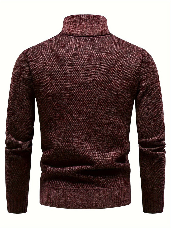 Drune | Lässiger Pullover mit Reißverschluss für Männer