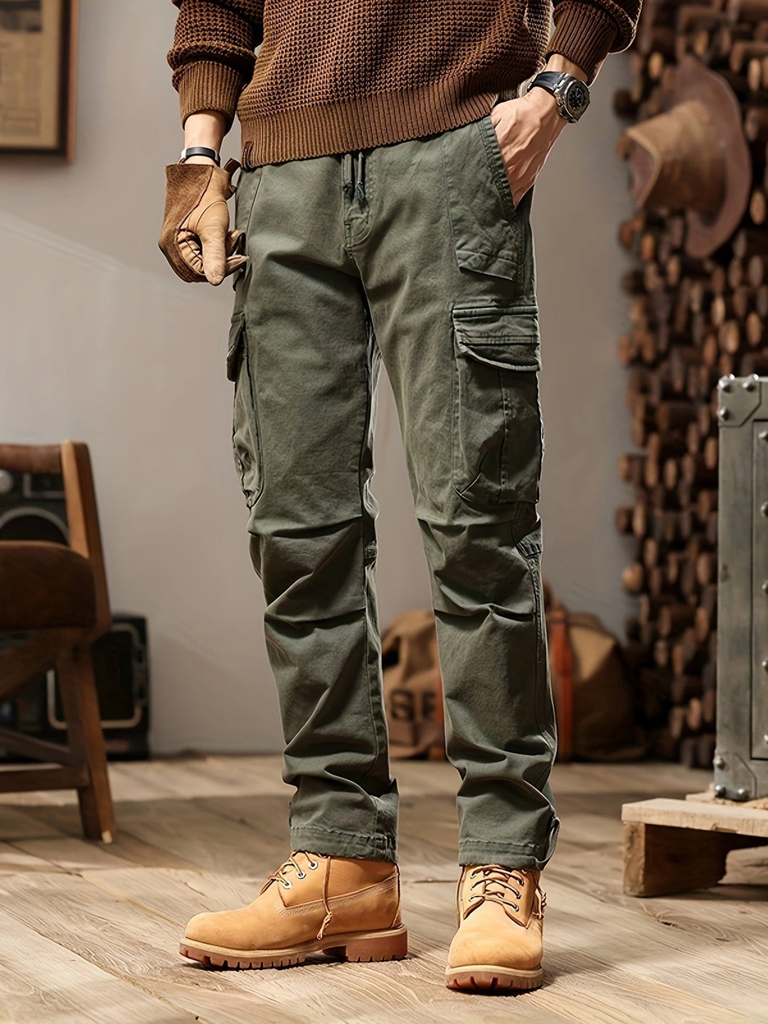 Drune | Herren Cargo Hose