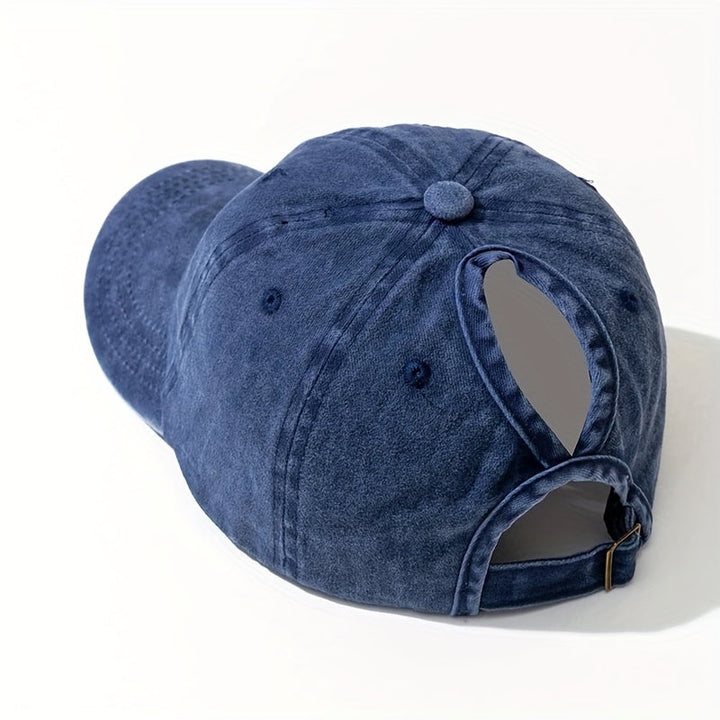 Drune | Pferdeschwanz Baseballcap Mit Atmungsaktivem Komfort Und Uv Schutz