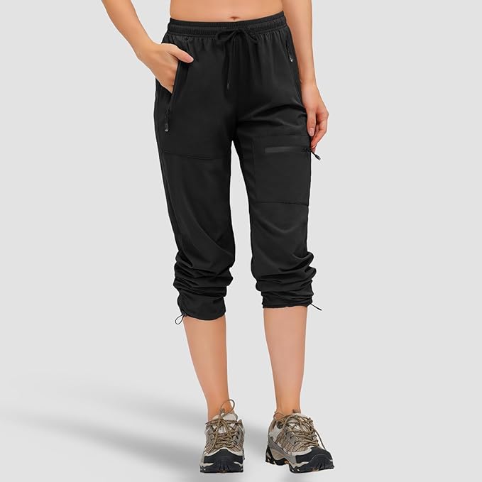 Drune | Leichte, Schnell-Trocknende Cargo Wanderhosen für Frauen