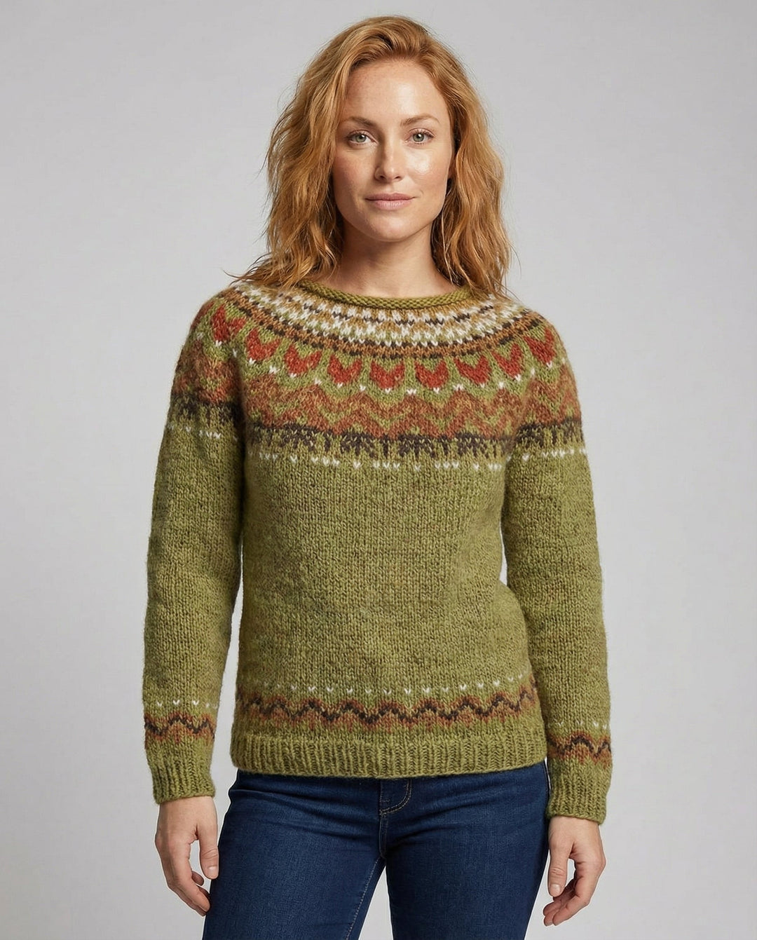Kuscheliger Damen Winterpullover | Heidi-Mode