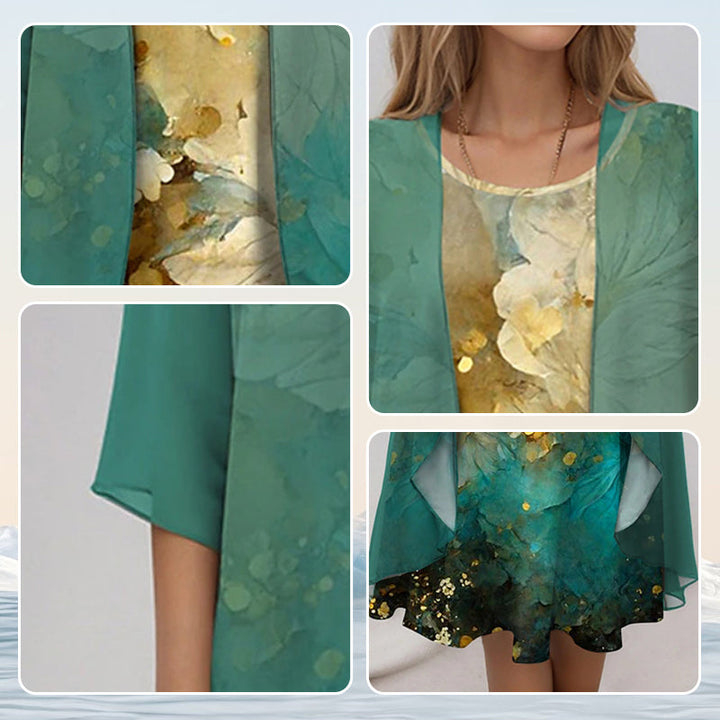 Drune | Chic & Bequem Blusen Und Kleid Ensemble