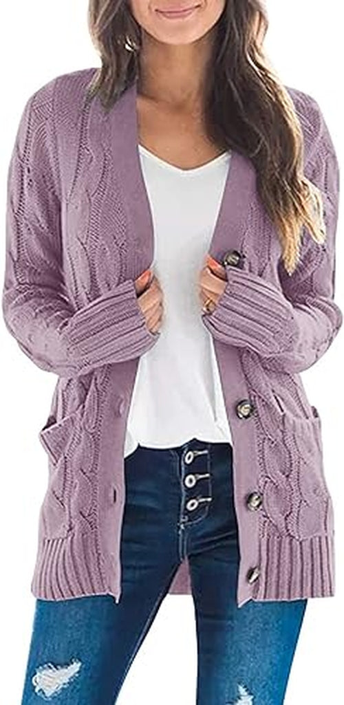 Drune | Weiche Strickjacke Für Jeden Tag Für Freizeit