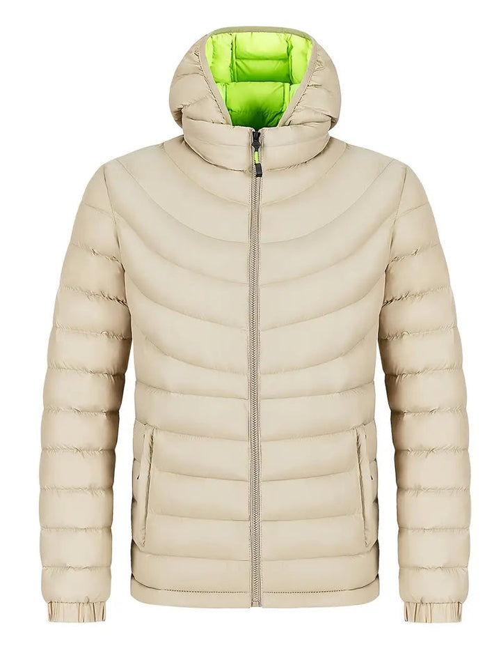 Drune | Herrenjacke mit Hohem Kragen Gefüttert für Herbst und Winter