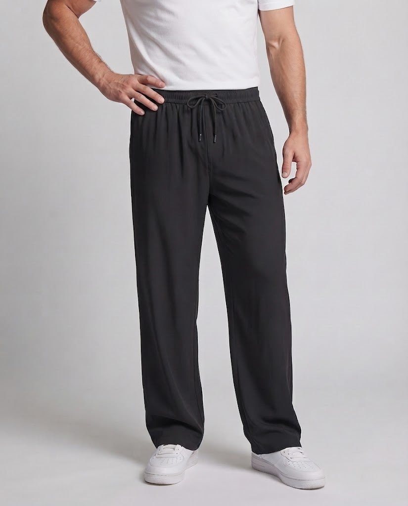 Herren Bequeme Sporthose mit Elastischem Bund und Taschen Drune
