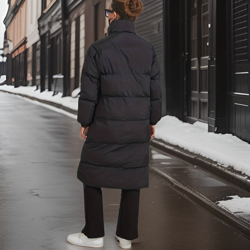 Drune | lange damen-pufferjacke