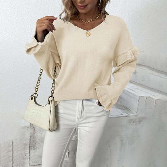 Drune | Lässiger und Bequemer Strickpullover für Damen