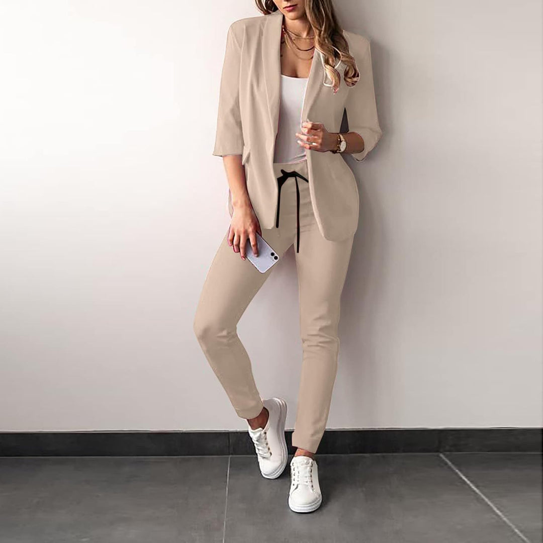 Drune 2-teiliger Damenanzug | Stilvoller Blazer und Hose für Damen