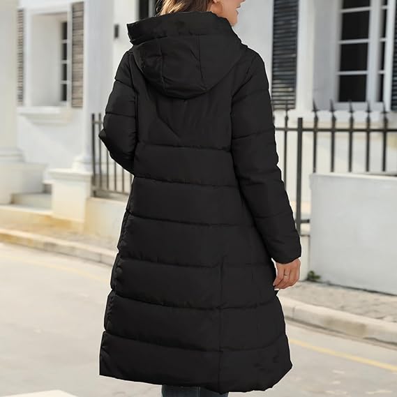 Drune - Kapuze - Lang - Daunenjacke - Damenjacke