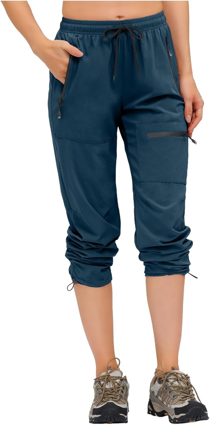 Drune | Leichte, Schnell-Trocknende Cargo Wanderhosen für Frauen