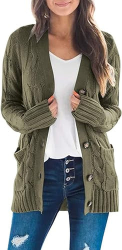Drune | Edle Elegante Strickjacke Für Damen