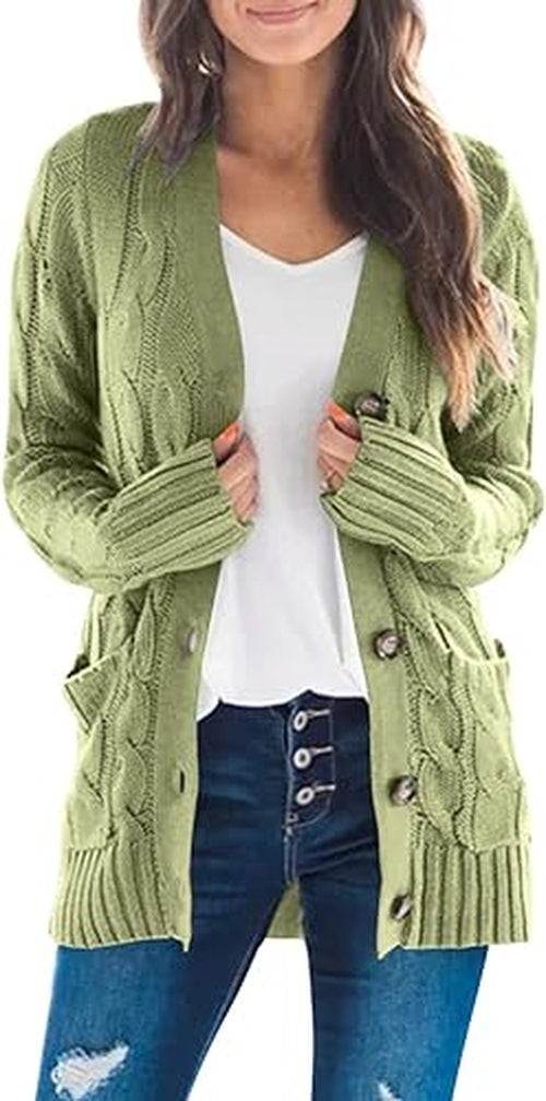 Drune | Strickjacke Elegant & Bequem Weiche Gestrickte Textur Vielseitiger Look