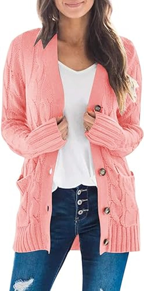 Drune | Bequeme Weiche Strickjacke Für Jeden Tag
