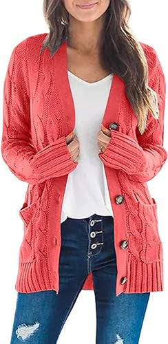 Drune | Weiche Strickjacke Für Damen Mit Komfort