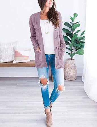 Drune | Weiche Strickjacke Für Jeden Tag Für Freizeit