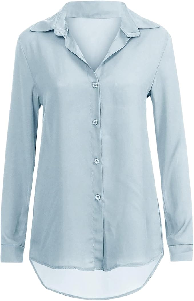 Drune - Elegante Chiffonbluse für Frauen