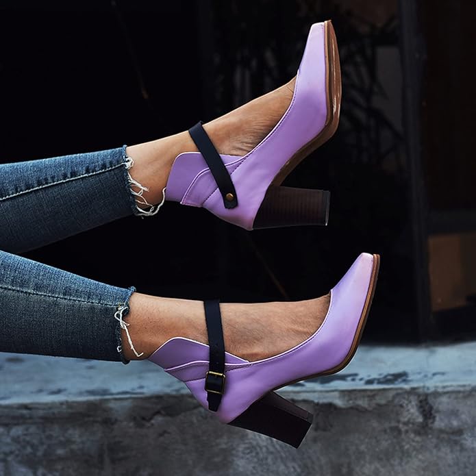 Drune - Eleganter Absatzschuh mit Riemen