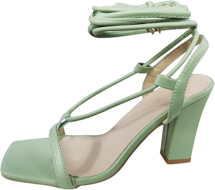 Damen High Heels mit elegantem Riemendesign und komfortablem Blockabsatz Drune