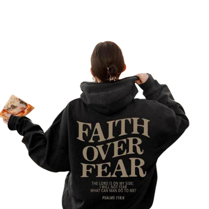 Drune | "Faith Over Fear Pslams 118:6" Unisex-Kapuzenpulli