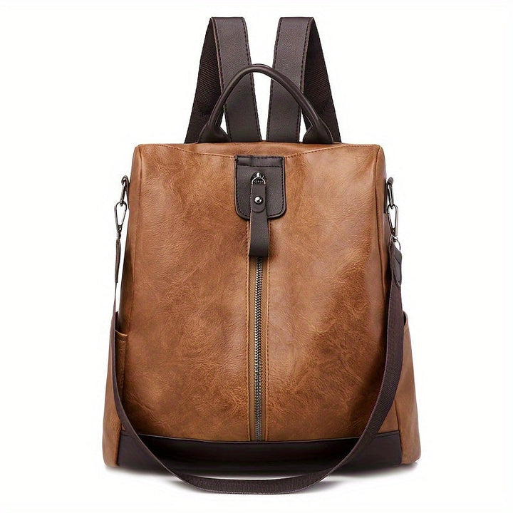 Drune | Diebstahlsicherer Damen Rucksack Vegan Anti-Diebstahl City-Backpack