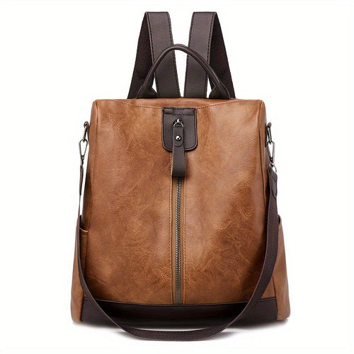 Drune | Diebstahlsicherer Damen Rucksack Vegan Anti-Diebstahl City-Backpack