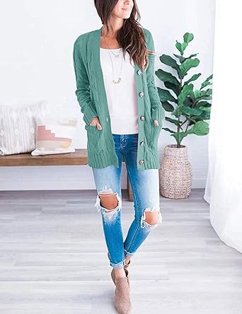 Drune | Warme Strickjacke für Jeden Tag