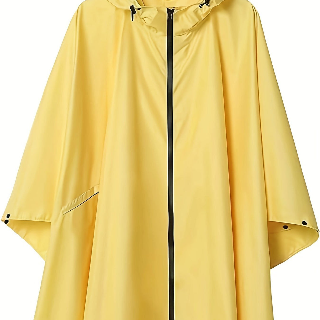 Drune | Wasserdichter Regenponcho Mit Kapuze
