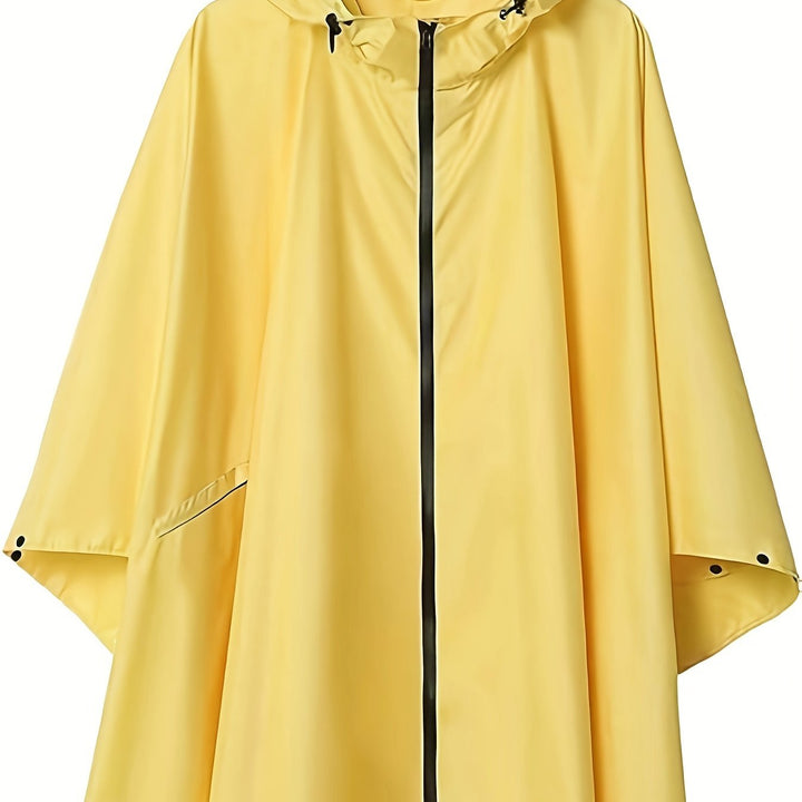Drune | Wasserdichter Regenponcho Mit Kapuze