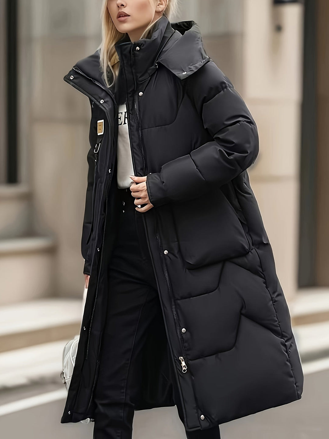 Drune | Gesteppten Puffer Winterjacke für Damen