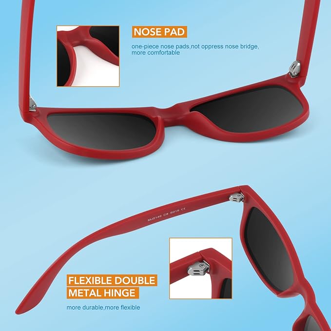 Drune | 80Er Retro Polarisierte Sonnenbrille