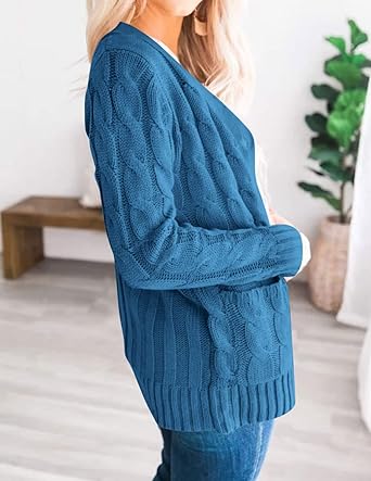 Drune | Eleganter und Bequemer Zopfstrickpullover