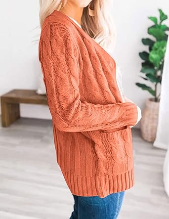 Drune | Langärmeliger Pullover Aus Zopfstrick