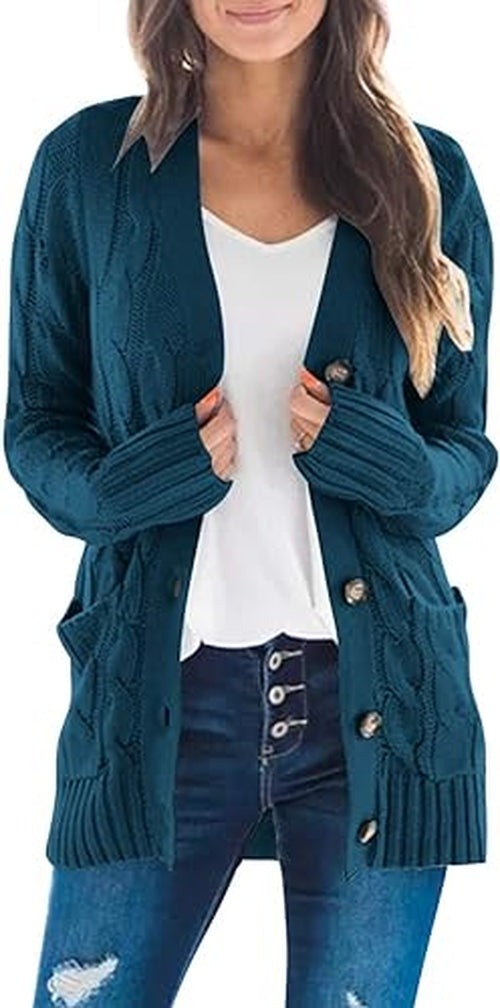 Drune | Warme Strickjacke Aus Wolle