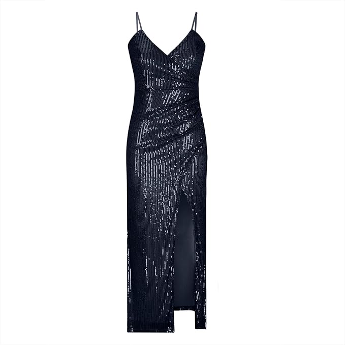 Drune | Paillettenverziertes Abendkleid Elegantes Festkleid