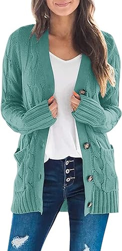 Drune | Warme Strickjacke für Jeden Tag