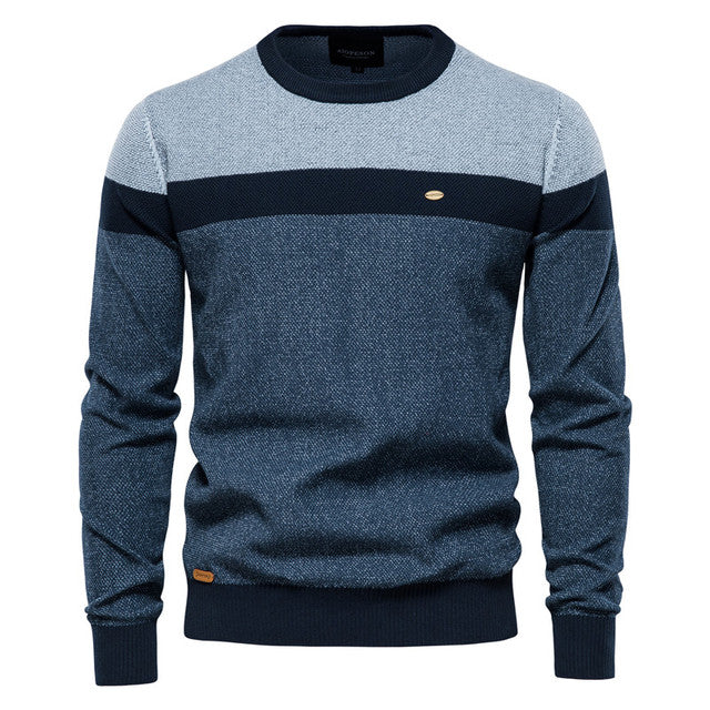 Drune | Farbblock Sweatshirt Für Herren