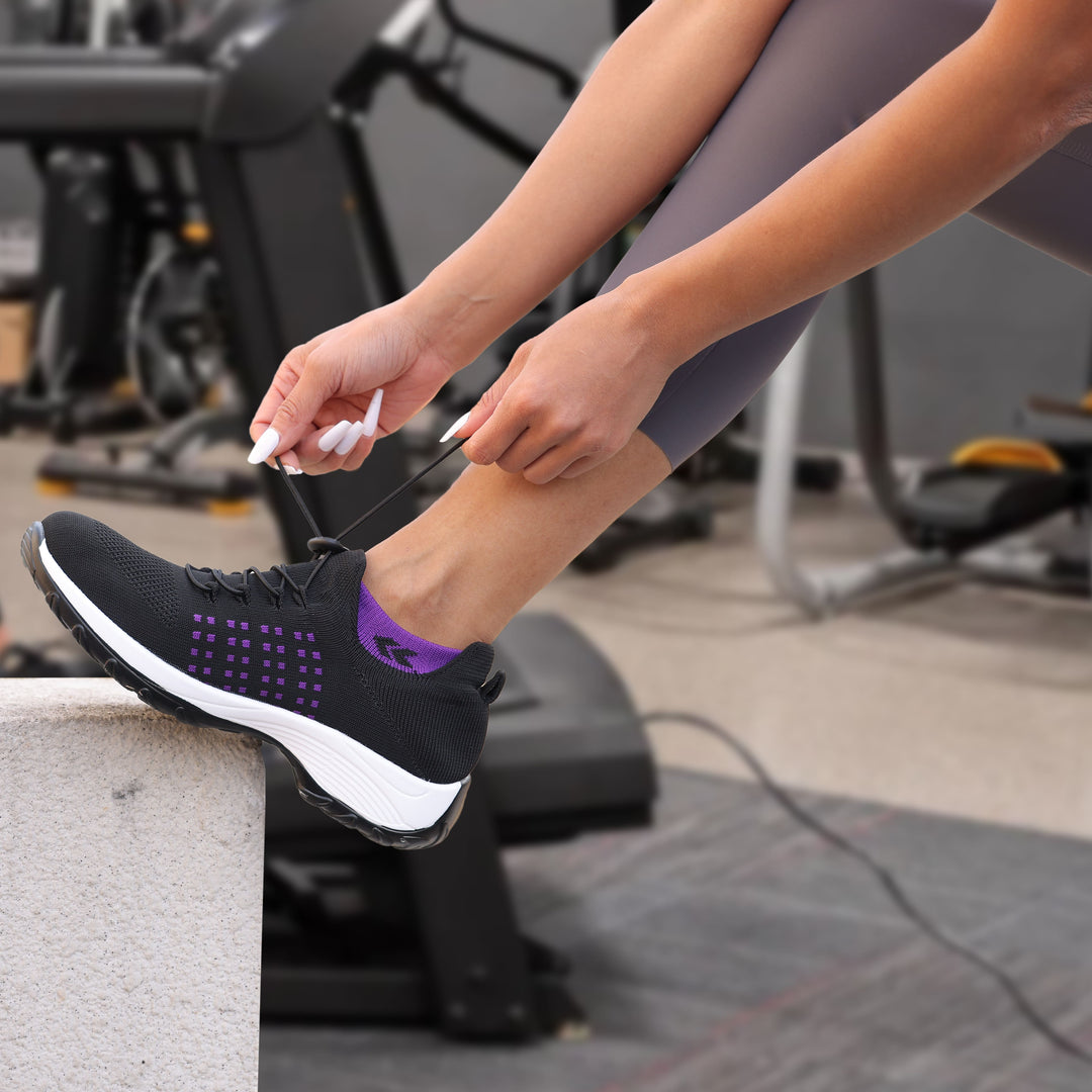 Drune - Damen Ortho Stretch Schuhe mit Fußgewölbestütze