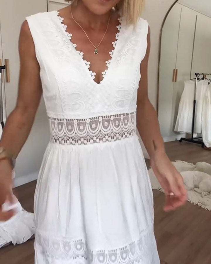 Drune | Spitze Boho Kleid
