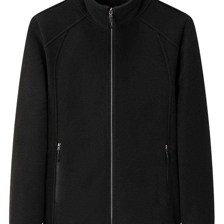 Drune | Plüsch Damen Outdoorjacke mit Hohem Kragen und Langen Ärmeln