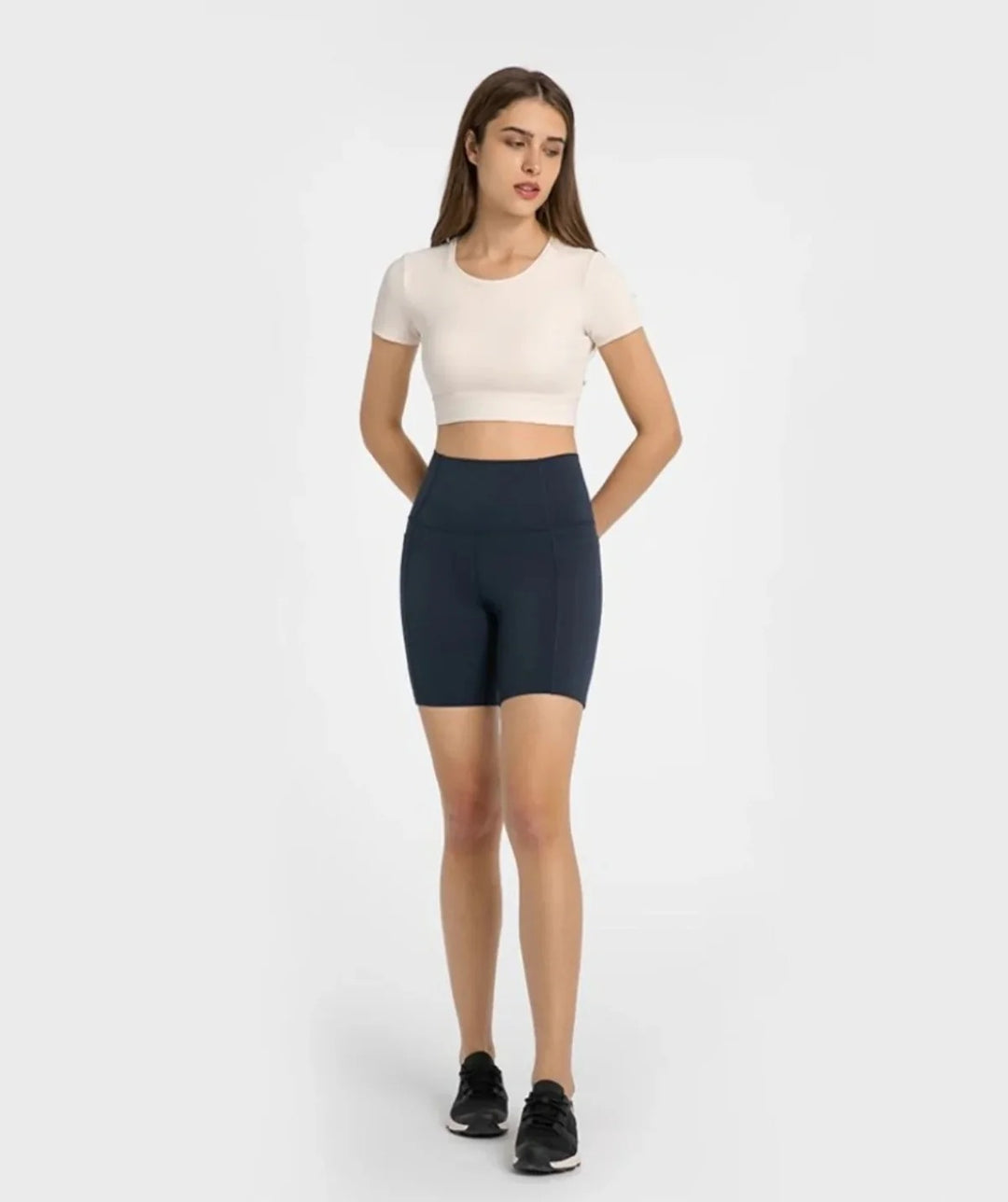 Drune | Hochelastische Yogahose aus Eisseide