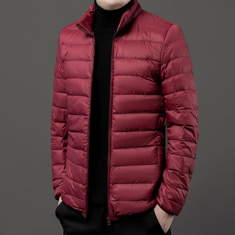 Drune | Herren Slim-Fit Leichte Pufferjacke