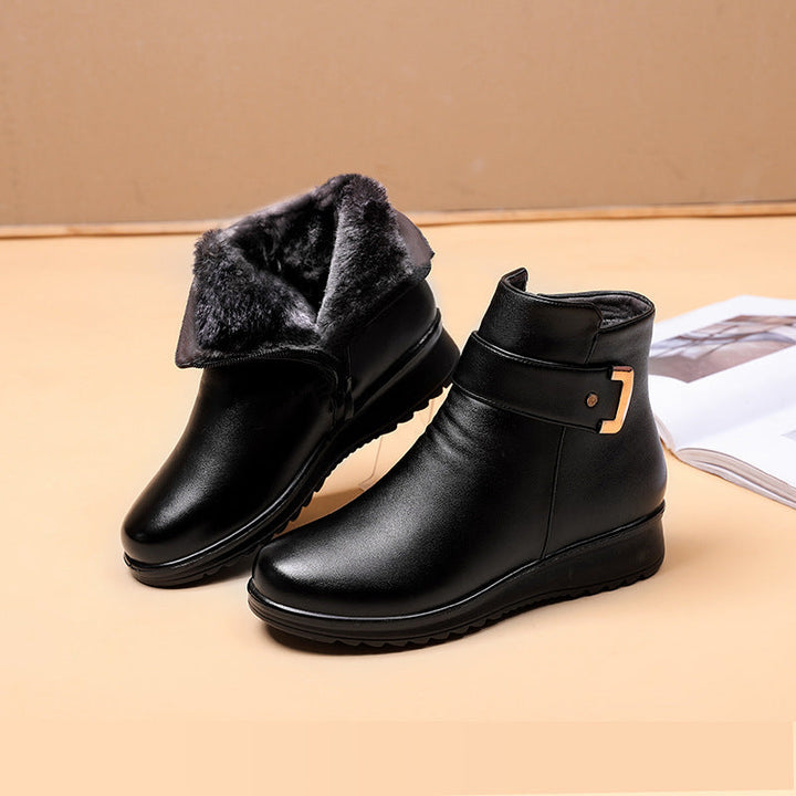 Orthopädische Lederstiefel für Damen Drune