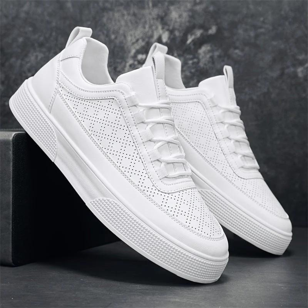 Drune | Bequeme Lässig Weiße Herrenschuhe