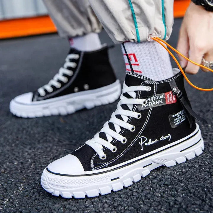 Drune | Sneaker High für Herren – Urbaner Stil und Legerer Komfort