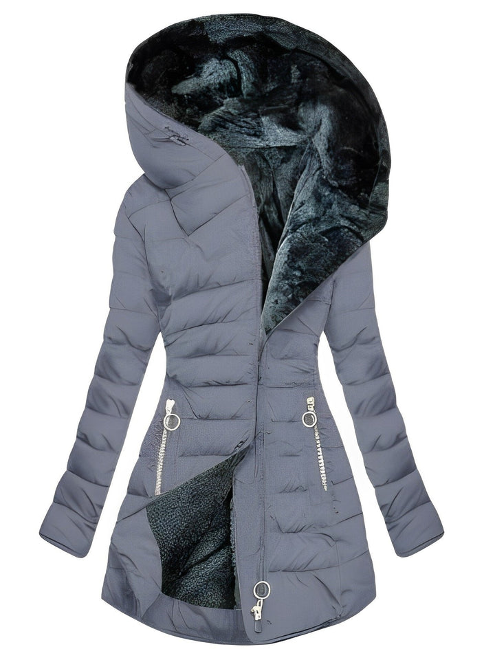 Drune | Warme Plüschjacke Mit Reißverschluss