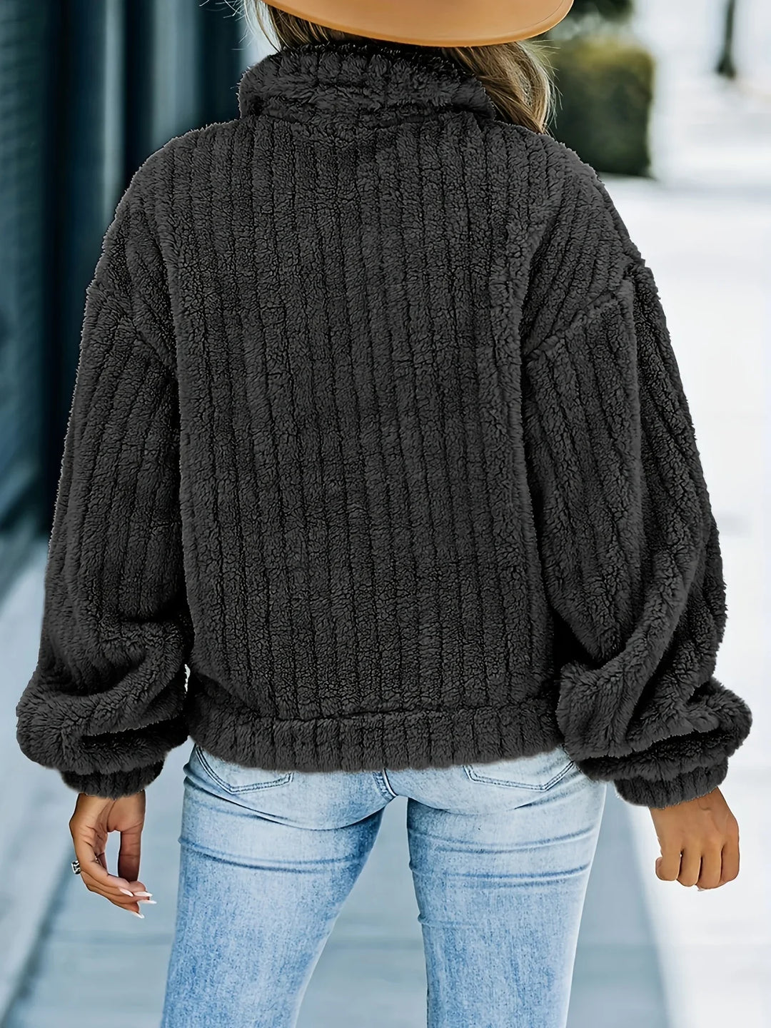 Drune | Truckerjacke mit Fell